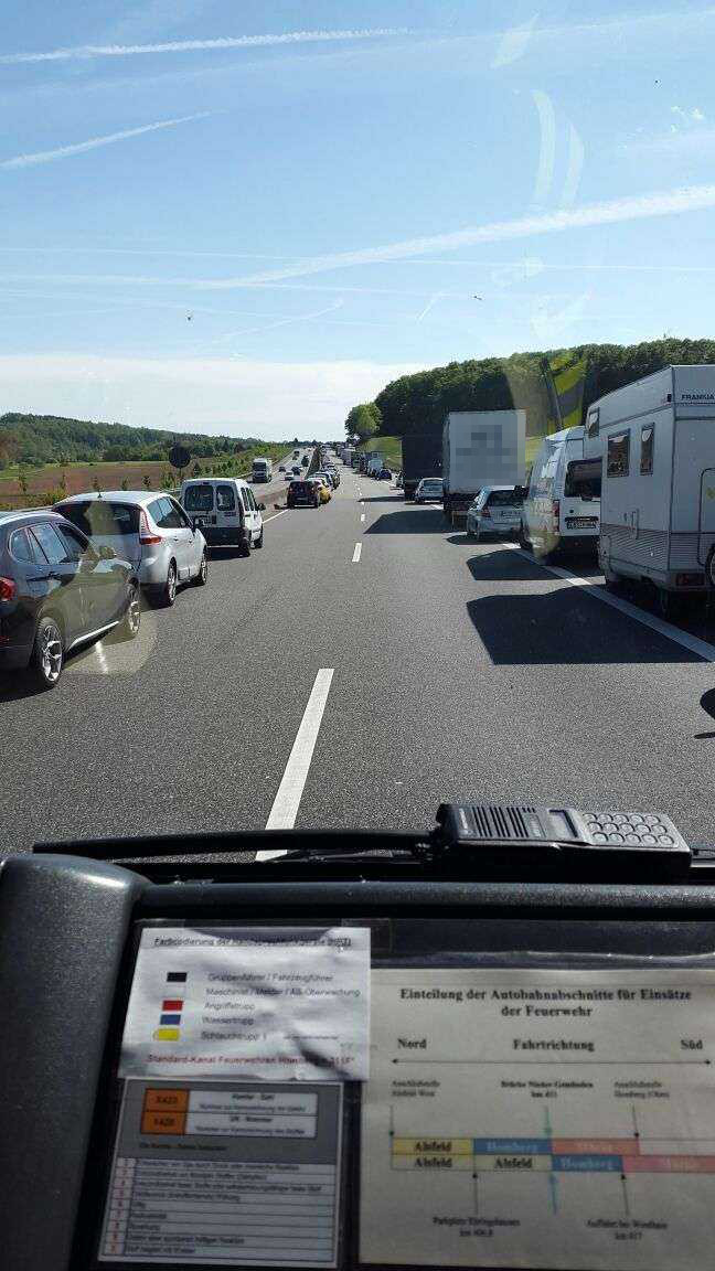 Rettungsgasse